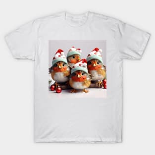 Christmas Robins T-Shirt